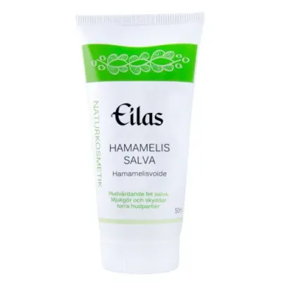 Мазь Eilas Naturkosmetik Hamamelissalva, с гамамелисом, для потрескавшихся стоп, 50 мл