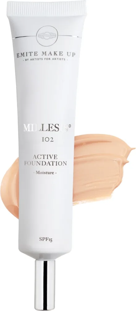 Тональный крем Emite Make Up Millesis Active Foundation шелковистый, оттенок 102, 35 мл