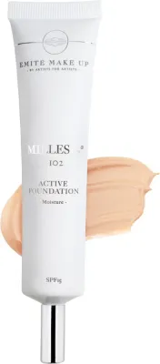 Тональный крем Emite Make Up Millesis Active Foundation шелковистый, оттенок 102, 35 мл