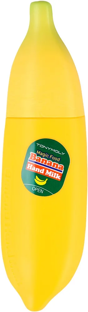 Крем для рук Tonymoly Magic Food Banana Hand Milk, питательный, банан, 45 мл
