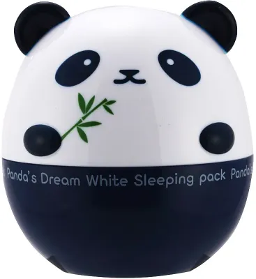 Ночная маска для лица Tonymoly Panda's Dream White Sleeping Pack для сияния кожи, выравнивающая тон, 50 г