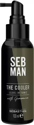 Несмываемый тоник для волос Seb Man The Cooler Leave-in Tonic с гуараной, для плотности, 100 мл