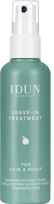 Несмываемое средство для волос и кожи головы IDUN Minerals Leave-In Treatment успокаивающее, 100 мл