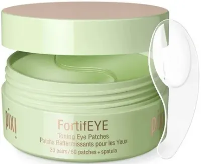 Гидрогелевые патчи для кожи вокруг глаз Pixi Skintreats FortifEYE укрепляющие, успокаивающие, 60 шт