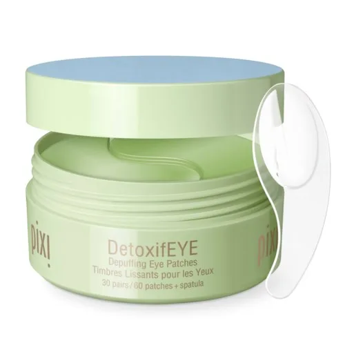 Патчи для кожи вокруг глаз Pixi DetoxifEYE Depuffing Eye Patches против отёков, увлажняющие, 30 шт