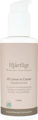 Несмываемый крем для волос Hjartligt Nourishing HS Leave in без отдушки, питательный, 150 мл