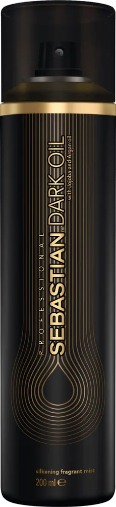 Спрей для волос Sebastian Professional Dark Oil Silkening Fragrant Mist разглаживающий, для блеска, 200 мл