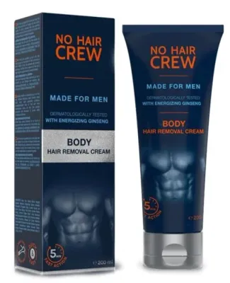 Крем для депиляции тела No Hair Crew Body Hair Removal Cream, 200 мл
