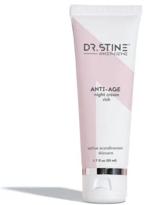 Ночной крем для лица Dr. Stine Ankerstjerne Anti-Age Nightcream, питательный, антивозрастной, 50 мл