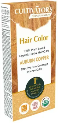 Растительная краска для волос Cultivator's, оттенок Auburn Copper, 100 г