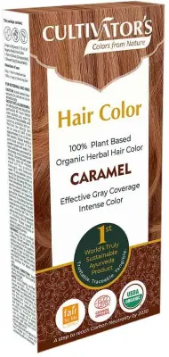 Растительная краска для волос Cultivator's, 100 г, оттенок Caramel