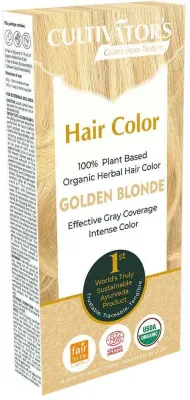 Растительная краска для волос Cultivator's, 100 г, оттенок Golden Blonde