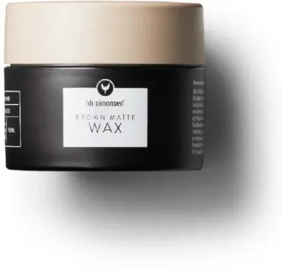 Глина для волос HH Simonsen Brown Matte Clay Wax экстремально сильной фиксации, матовая, 90 мл
