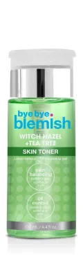 Тоник для лица Bye Bye Blemish Witch Hazel + Tea Tree Toner успокаивающий, с гамамелисом и чайным деревом, 130 мл