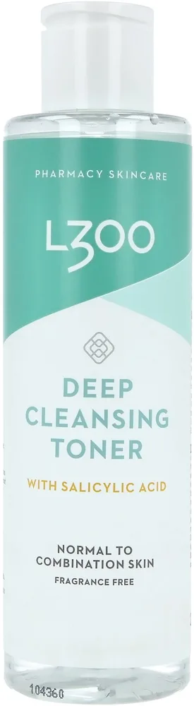 Тоник для лица L300 Deep Cleansing Toner, с салициловой кислотой, для нормальной и комбинированной кожи, 200 мл