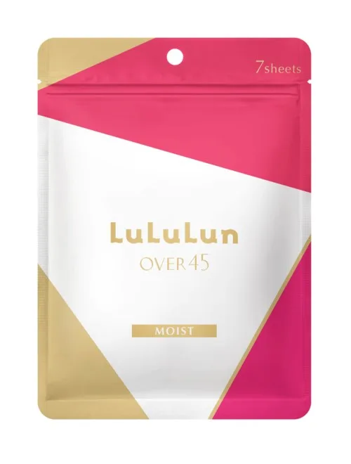 Тканевые маски для лица LuLuLun Over 45 Camelia Sheet Mask, увлажняющие, для зрелой кожи, 7 шт