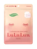 Тканевые маски для лица LuLuLun Premium Sheet Mask Yamanashi Peach, с соком персика и мёдом, 7 шт — фото 1