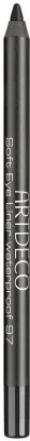 Карандаш для глаз Artdeco Soft Eye Liner Waterproof водостойкий, стойкий, оттенок 97 Anthracite, 1 г