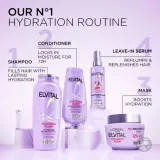 Несмываемая сыворотка-спрей для волос L'Oreal Paris Elvital Hyaluron Plump увлажняющая, для сухих волос, 150 мл — фото 4