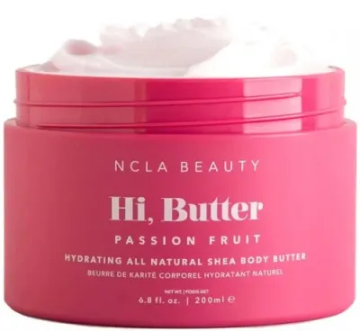 Баттер для тела NCLA Beauty Hi, Butter Passion Fruit, увлажняющий, для сухой и чувствительной кожи, 200 мл