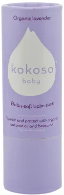 Бальзам-стик детский Kokoso Baby Twist Up, питательный, лаванда, 13 г