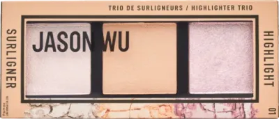 Палетка хайлайтеров Jason Wu Beauty Highlighter Trio Illuminate, 3 оттенка