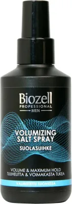 Солевой спрей Biozell Men Salt Spray, сильной фиксации, матовый эффект, 150 мл