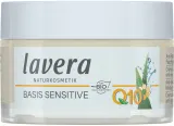 Крем для лица Lavera Basis Sensitiv Q10 увлажняющий, против морщин, с коэнзимом Q10, 50 мл — фото 1