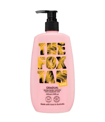 Лосьон для тела The Fox Tan Gradual Glow, с эффектом постепенного загара, увлажняющий, 300 мл