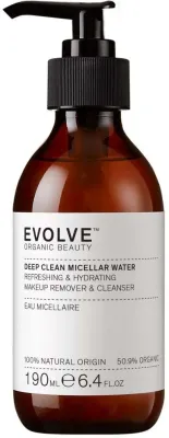Мицеллярная вода Evolve Organic Beauty Deep Clean очищающая, тонизирующая, 190 мл