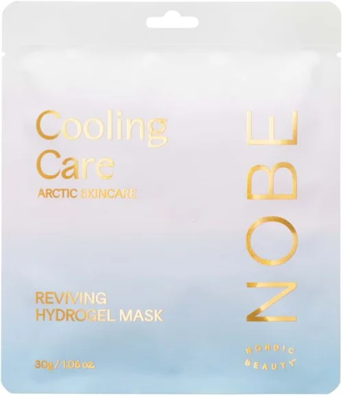 Гидрогелевая маска для лица Nobe Cooling Care Reviving Hydrogel Mask, охлаждающая, увлажняющая, 1 шт