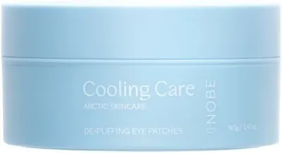 Гидрогелевые патчи для кожи вокруг глаз Nobe Cooling Care De-Puffing Eye Patches, охлаждающие, от отёков, 7 г