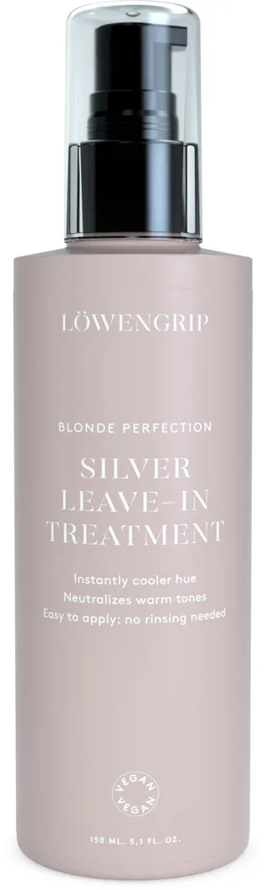 Несмываемый крем-кондиционер Lowengrip Blonde Perfection Silver Leave-In против желтизны, для светлых волос, 150 мл