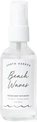 Солевой спрей Earth Harbor Beach Waves Ocean Hair Texturizer, с морской солью, 60 мл