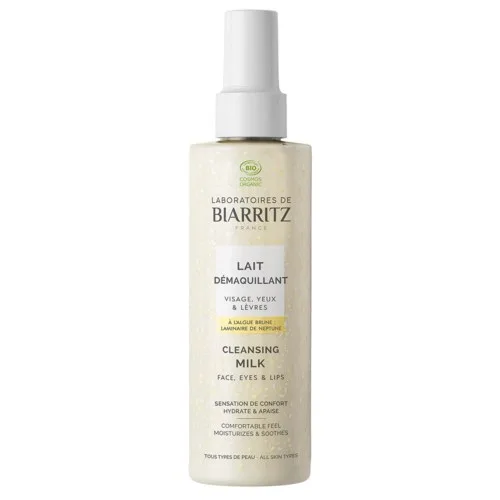 Очищающее молочко для лица Laboratoires de Biarritz Cleansing Care Cleansing Milk, снимает макияж, 200 мл