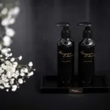 Набор Morgan Madison Soapset Giftbox, мыло и крем для рук на деревянном подносе, сандал и цитрус — фото 3