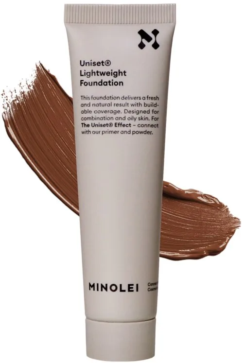 Тональная основа Minolei Uniset Lightweight Foundation лёгкая, увлажняющая, оттенок 70