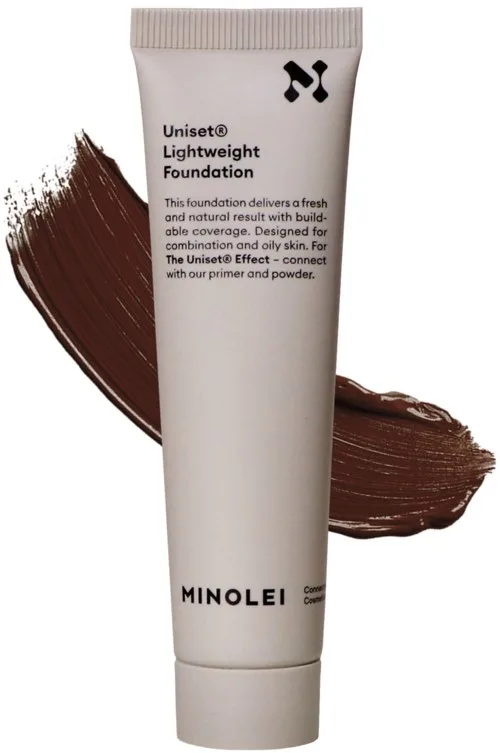 Тональная основа Minolei Uniset Lightweight Foundation лёгкая, увлажняющая, оттенок 80