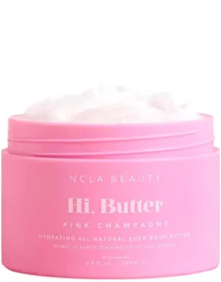 Баттер для тела NCLA Beauty Hi, Butter Pink Champagne, увлажняющий, для сухой и чувствительной кожи, 200 мл