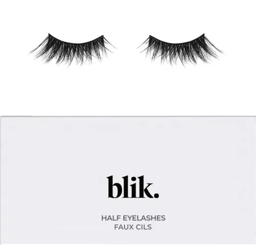 Накладные ресницы Blik Matcha Half Lashes половинные, из растительных волокон