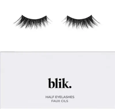Накладные ресницы Blik Matcha Half Lashes половинные, из растительных волокон