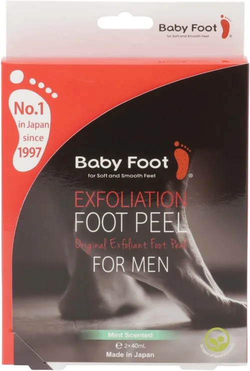 Пилинг для стоп Baby Foot Exfoliation Foot Peel for Men, отшелушивающие носочки, для мужчин