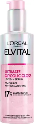 Несмываемая сыворотка для волос L'Oreal Paris Elvital Glycolic Gloss для блеска, против пушения, 150 мл