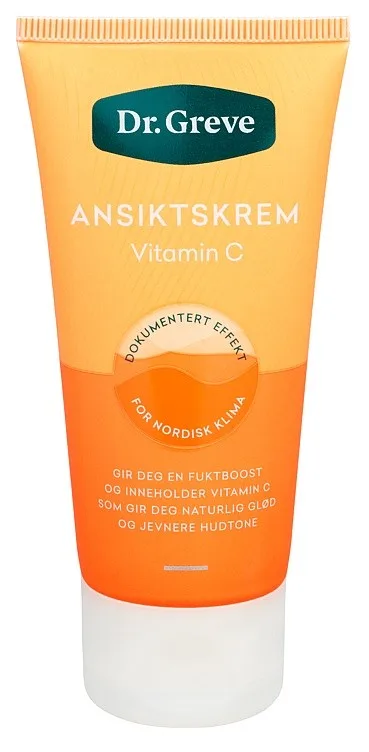 Крем для лица Dr. Greve Vitamin C Face Cream, с витамином C, увлажняющий, 50 мл