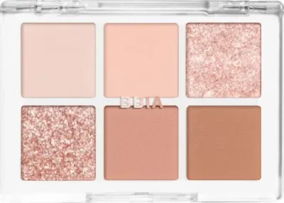 Палетка теней для век BBIA Ready To Wear, 6 оттенков, оттенок 01 Nude Blush