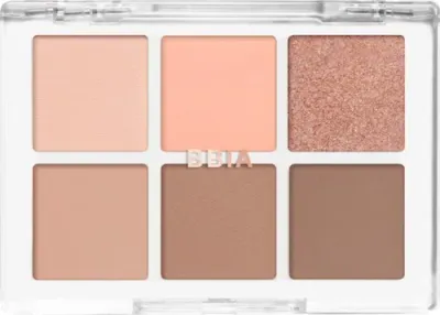 Палетка теней для век BBIA Ready To Wear, 6 оттенков, оттенок 05 Apricot Blush