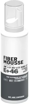 Пенка для волос E+46 Fiber Mousse, с волокнами, для объёма, 200 мл