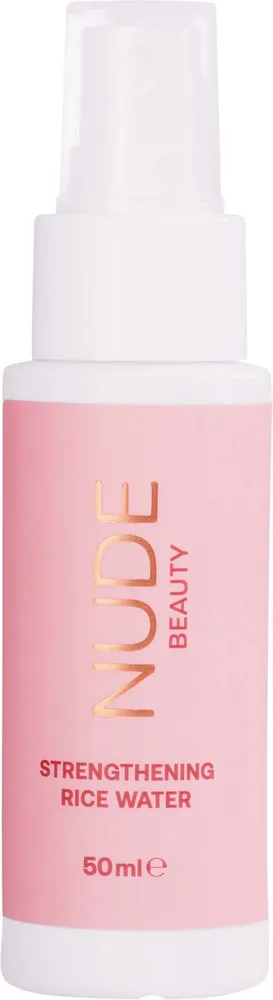 Несмываемый спрей для волос Nude Beauty Strengthening Rice Water укрепляющий, против пушения, 50 мл / 150 мл