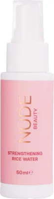 Несмываемый спрей для волос Nude Beauty Strengthening Rice Water укрепляющий, против пушения, 50 мл