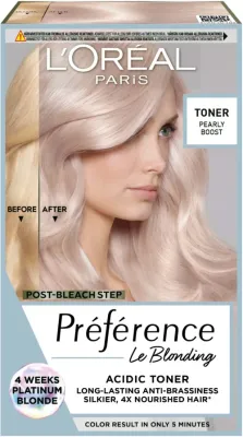 Тонер для волос L'Oreal Paris Preference Le Blonding, без аммиака, оттенок 02